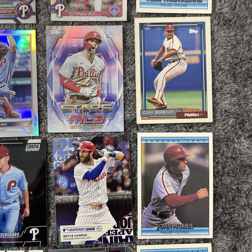 Philadelphia‎ Phillies Baseball 29 Card Lot - Rookies, Stars, Inserts, Parallels